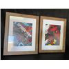 Image 1 : Lot of 2 Framed Spiderman Puzzles (Size: Approx 13 x 16 inch)