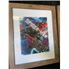 Image 2 : Lot of 2 Framed Spiderman Puzzles (Size: Approx 13 x 16 inch)