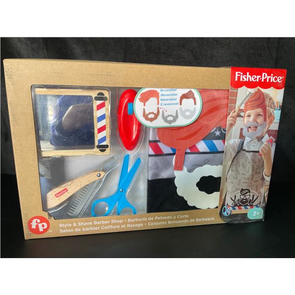 Lot of 1 Fisher Price - Style & Shave Barber Shop Toy Set - Brand New