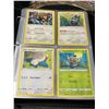 Image 2 : Lot of 1 Binder of Authentic Pokemon Trading Cards (100 Cards) + 6 Metal Fan Art Cards