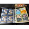 Image 5 : Lot of 1 Binder of Authentic Pokemon Trading Cards (100 Cards) + 6 Metal Fan Art Cards