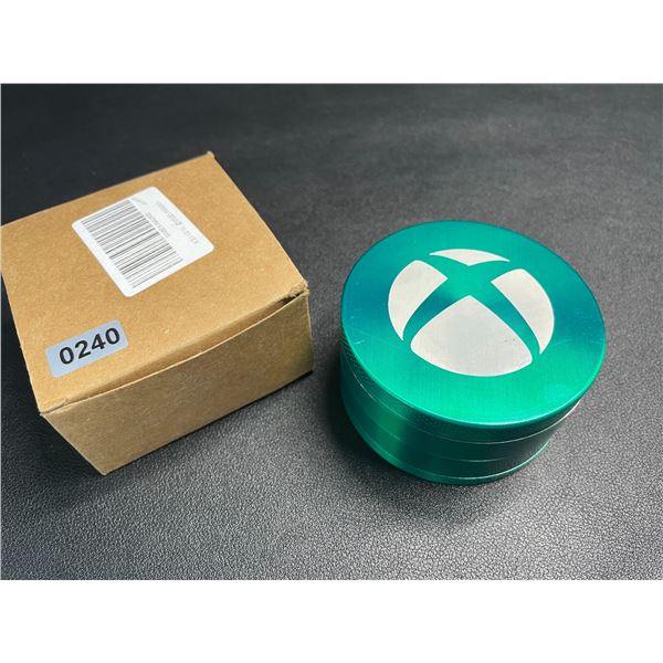 Lot of 1 Custom Engraved Metal "Herb" Grinder - Xbox Design - Brand New!