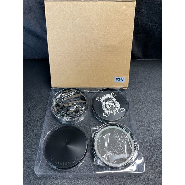 Lot of 1 Custom Engraved Metal "Herb" Grinder - Brand New!