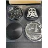 Image 2 : Lot of 1 Custom Engraved Metal "Herb" Grinder - Star Wars Design - Brand New!