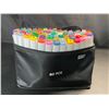 Image 1 : Lot of 1 Multi-Pack of Alcohol Dual-Tip Aritst/Sketch Markers - 80 PCS/Colours - Brand New!