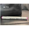 Image 3 : Lot of 1 Multi-Pack of Alcohol Dual-Tip Aritst/Sketch Markers - 80 PCS/Colours - Brand New!
