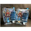 Image 1 : Lot of 2 DC Multiverse Wonder Woman Collectible Action Figure Toys by McFarlane Toys - Brand New