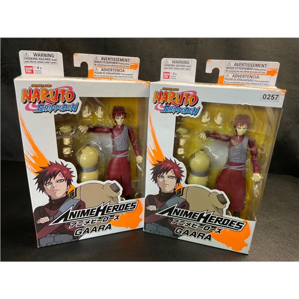 lot of 2 Naruto Anime Heroes Figurines/Collectible Toy Sets - New