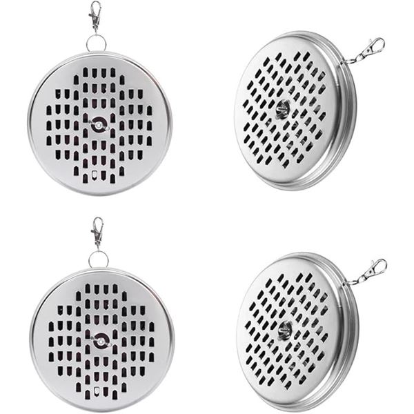 Lot of 3 Multi-Packs of Mosquito Coil Holders - Hanging Incense Coil Holders - 4PCs each/12 Total