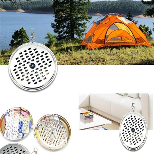 Lot of 3 Multi-Packs of Mosquito Coil Holders - Hanging Incense Coil Holders - 4PCs each/12 Total