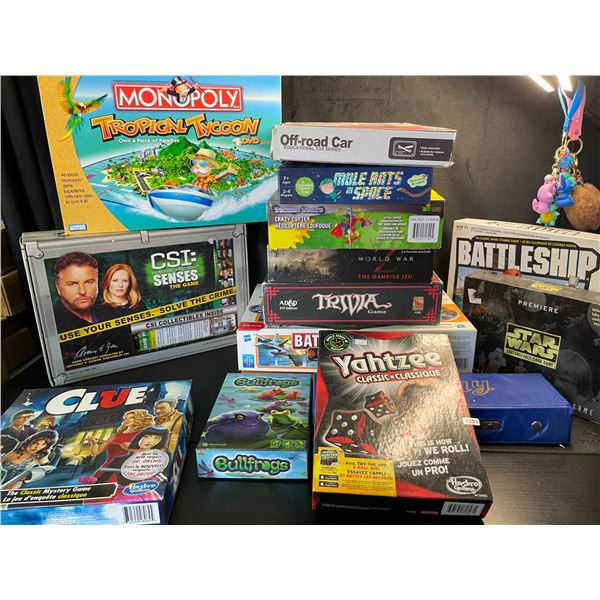 Lot of Assorted Board Games - Used