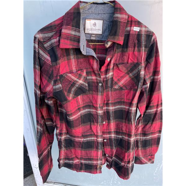 Lot of 1 Legendary Whitetails Flannel Shirt - Size Mens Small - New