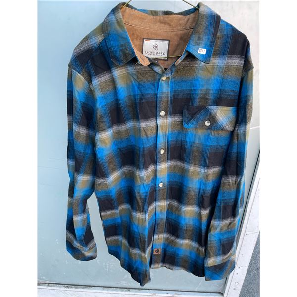 Lot of 1 Legendary Whitetails Flannel Shirt - Size Mens Medium - New