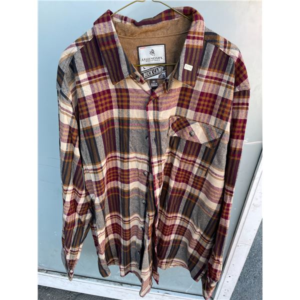 Lot of 1 Legendary Whitetails Flannel Shirt - Size Mens X-Large - New