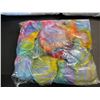 Image 3 : Lot of 3 Multi-Packs of Faux Fur Pom-Poms for Crafting/Knitting/Crochet - 12PCS each - New