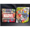 Image 1 : Lot of 2 Assorted Kids Superhero Books - Obsessed with Marvel & DC Comics Crayola Art & Edge