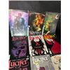 Image 2 : Lot of 9 Assorted Lucifer Comic Books