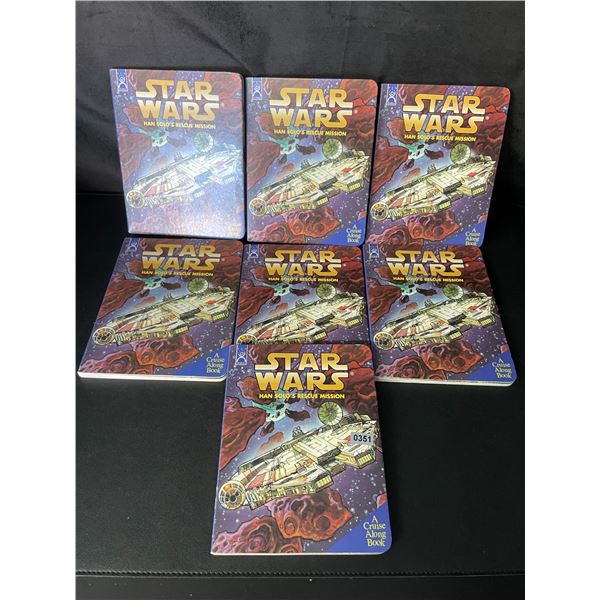 Lot of 7 Star Wars Han Solo's Rescue Mission Cruise Along Books