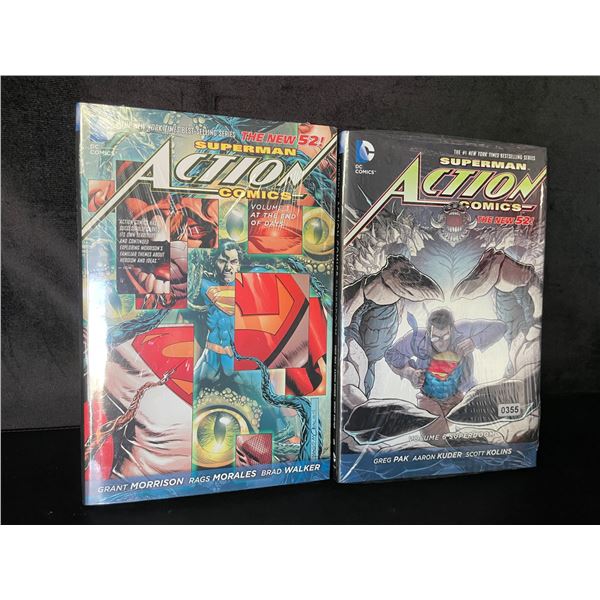 Lot of 2 DC Comics Books - Superman Action Comics