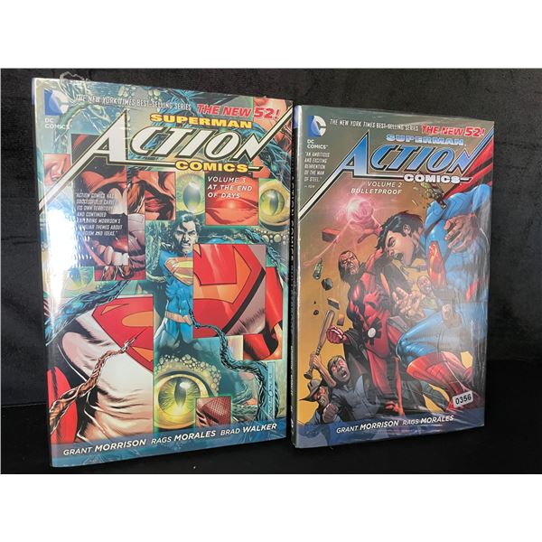 Lot of 2 DC Comics Books - Superman Action Comics