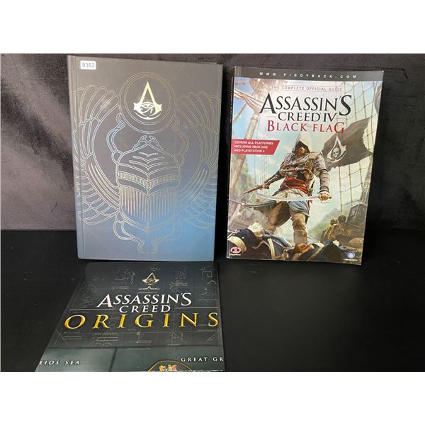 Lot of 2 Assassins Creed Books/Player Strategy Guides