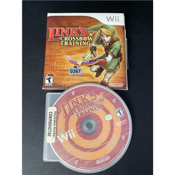 Lot of 1 Link's Crossbow Training Video Game for Wii