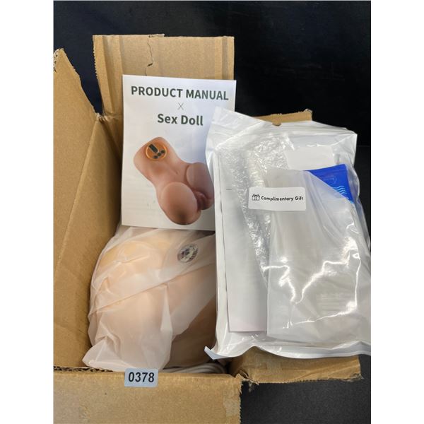 Lot of 1 Silicone "Realistic" Sex Toy/Doll - Brand New