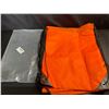 Image 2 : Lot of 1 Pack of Nylon Drawstring Bags/Gym Sport Bags - 10PCS - Orange - Brand New