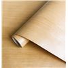 Image 1 : Lot of 10 Rolls of Self-Adhesive Peel & Stick Wood Grain Wallpaper/Vinyl - Brand New