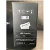 Image 5 : Lot of 1 Hopvision LED Full HD Projector (Model: JQ818A) - Brand New!