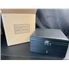 Image 2 : Lot of 1 Black Leather Jewelry Box