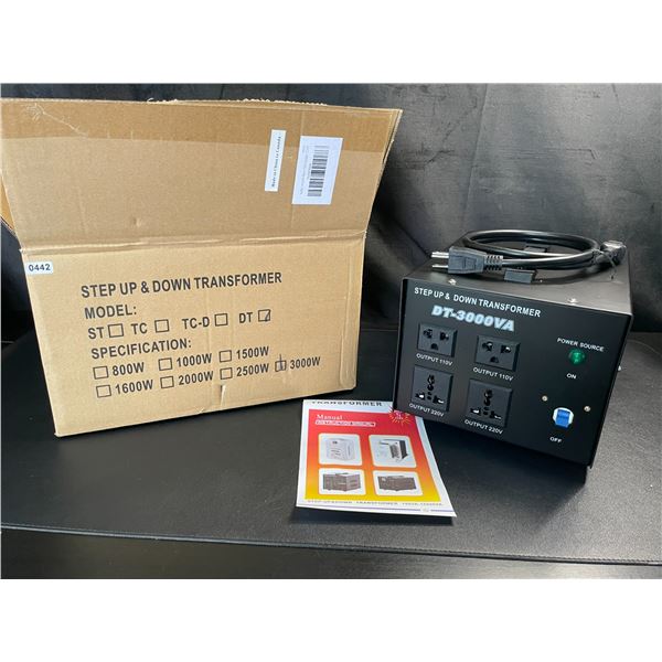 Lot of 1 Step-Up & Down Transformer - 3000W - BRAND NEW!!