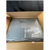 Image 2 : Lot of 1 GnO Premium Adult 15LB Weighted Blanket - Dark Grey w/ Bamboo Cover - Brand New