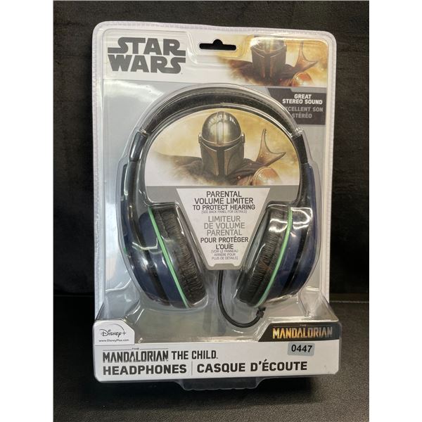 Lot of 1 Star Wars Mandalorian The Child Headphones - Brand New