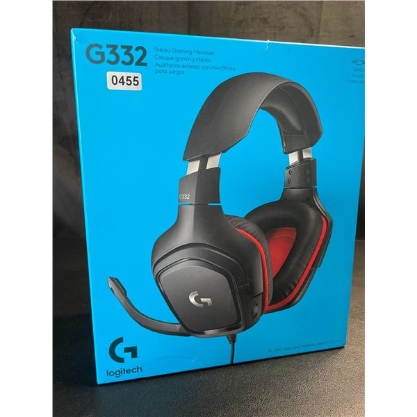 Lot of 1 Logitech G332 Stereo Gaming Headset