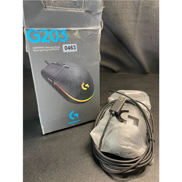 Lot of 1 Logitech G203 Lightsync Gaming Mouse