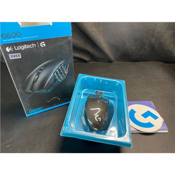 Lot of 1 Logitech G600 MMO Gaming Mouse