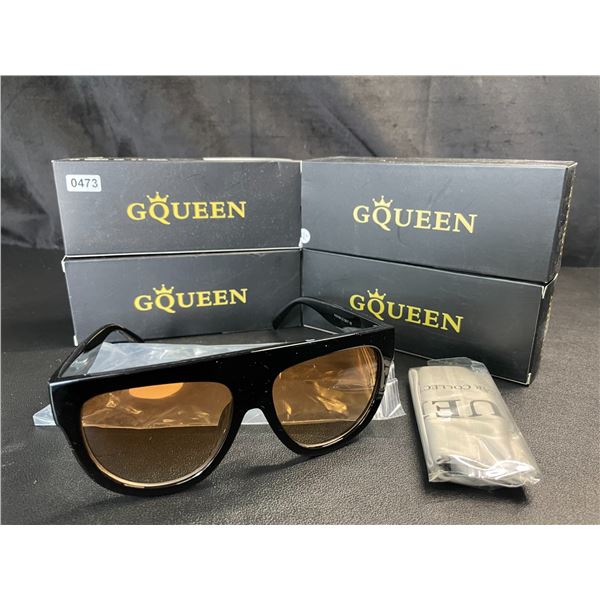 Lot of 4 Pairs of GQueen Polarized Sunglasses - Brand New