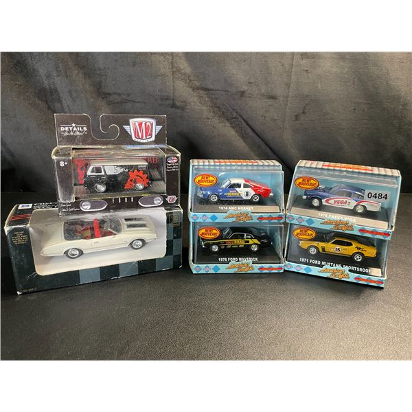 Lot of 6 Assorted Collectible Toy Cars