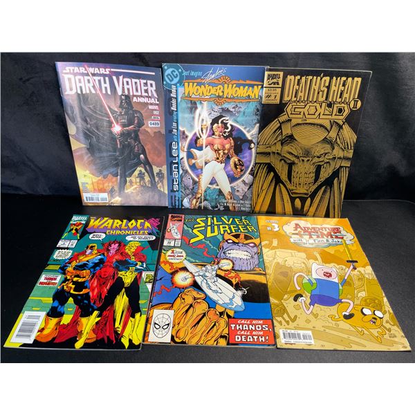 Lot of 6 Assorted Comics