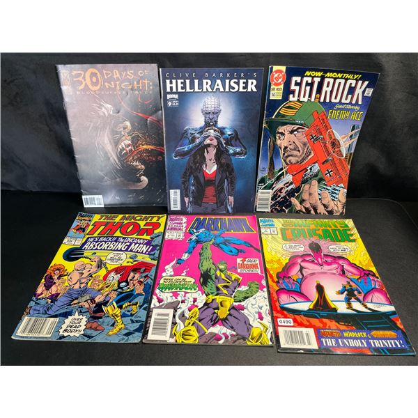 Lot of 6 Assorted Comics