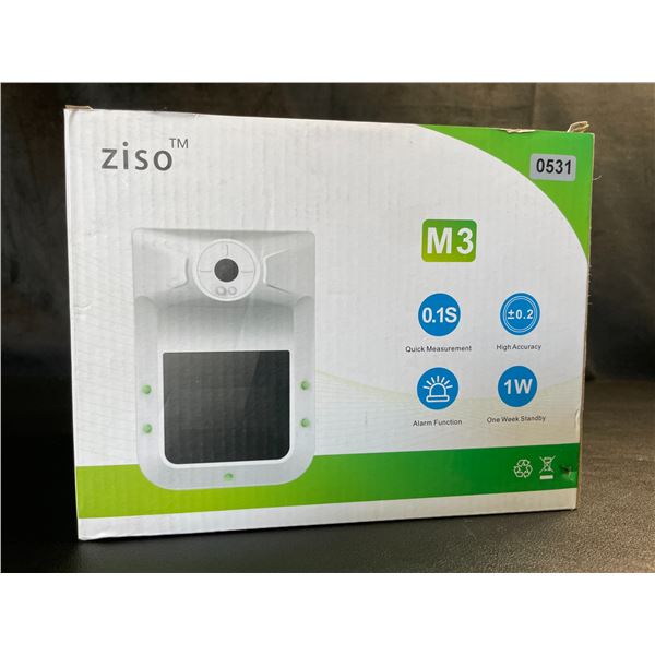 Lot of 1 Ziso M3 Wall-Mountable Infrared Forehead Digital Electronic Thermometer - Brand New