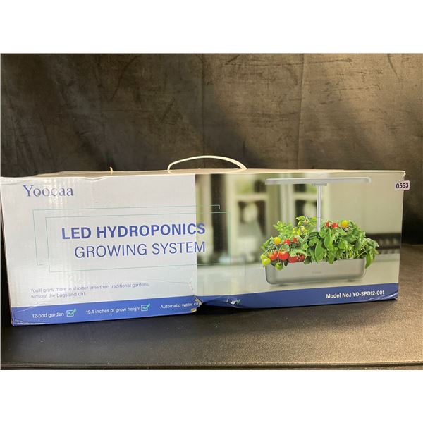 Lot of 1 LED Hydroponics Growing System - 12 Pods - Brand New!