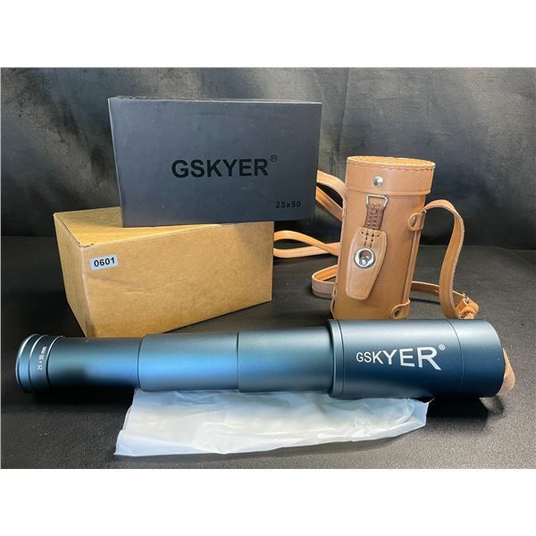 Lot of 1 GSKYER 25x50 High Power Monocular Telescope with FMC Lens & BAK-4 Prism - BRAND NEW