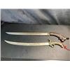 Image 1 : Lot of 2 Assorted Swords - 24inch Length - Used