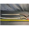 Image 3 : Lot of 2 Assorted Swords - 24inch Length - Used