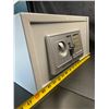 Image 2 : Lot of 1 EA23 Electronic Safe - Used - Opens/Closes - Key Included (Digital Passcode Unknown)