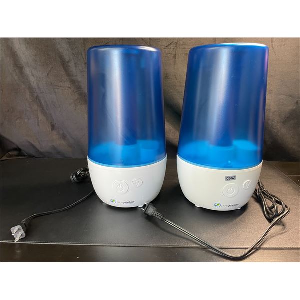 Lot of 2 Pure Guardian Ultrasonic Cool-Mist Humidifiers - New - No Box