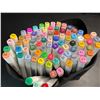 Image 2 : Lot of 1 Multi-Pack of Alcohol Dual-Tip Aritst/Sketch Markers - Assorted Colours - Brand New!