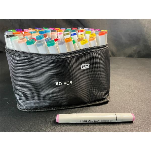 Lot of 1 Multi-Pack of Alcohol Dual-Tip Aritst/Sketch Markers - Assorted Colours - Brand New!